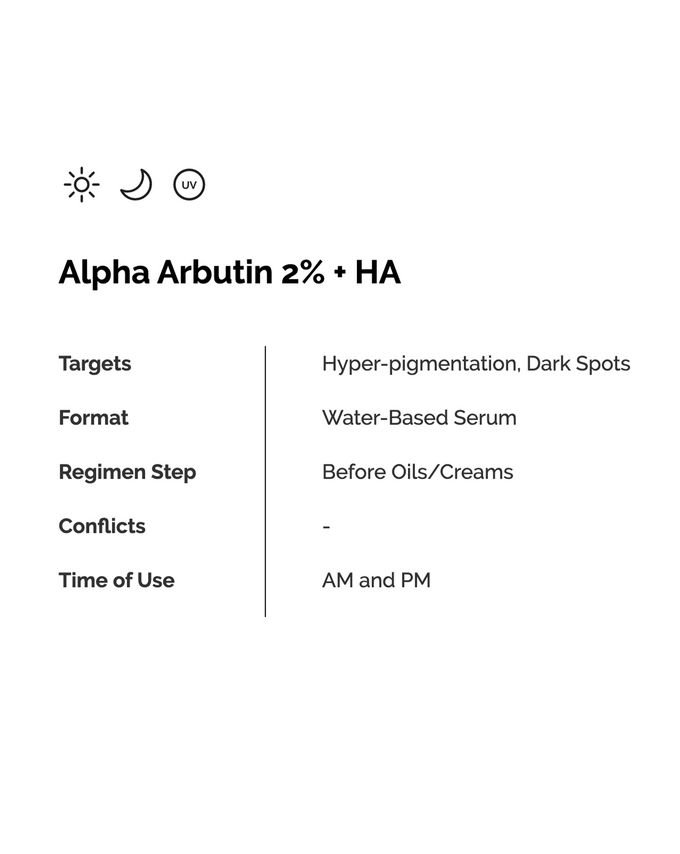 The Ordinary Alpha Arbutin 2% + HA ( 30ml ) - Imagem 3