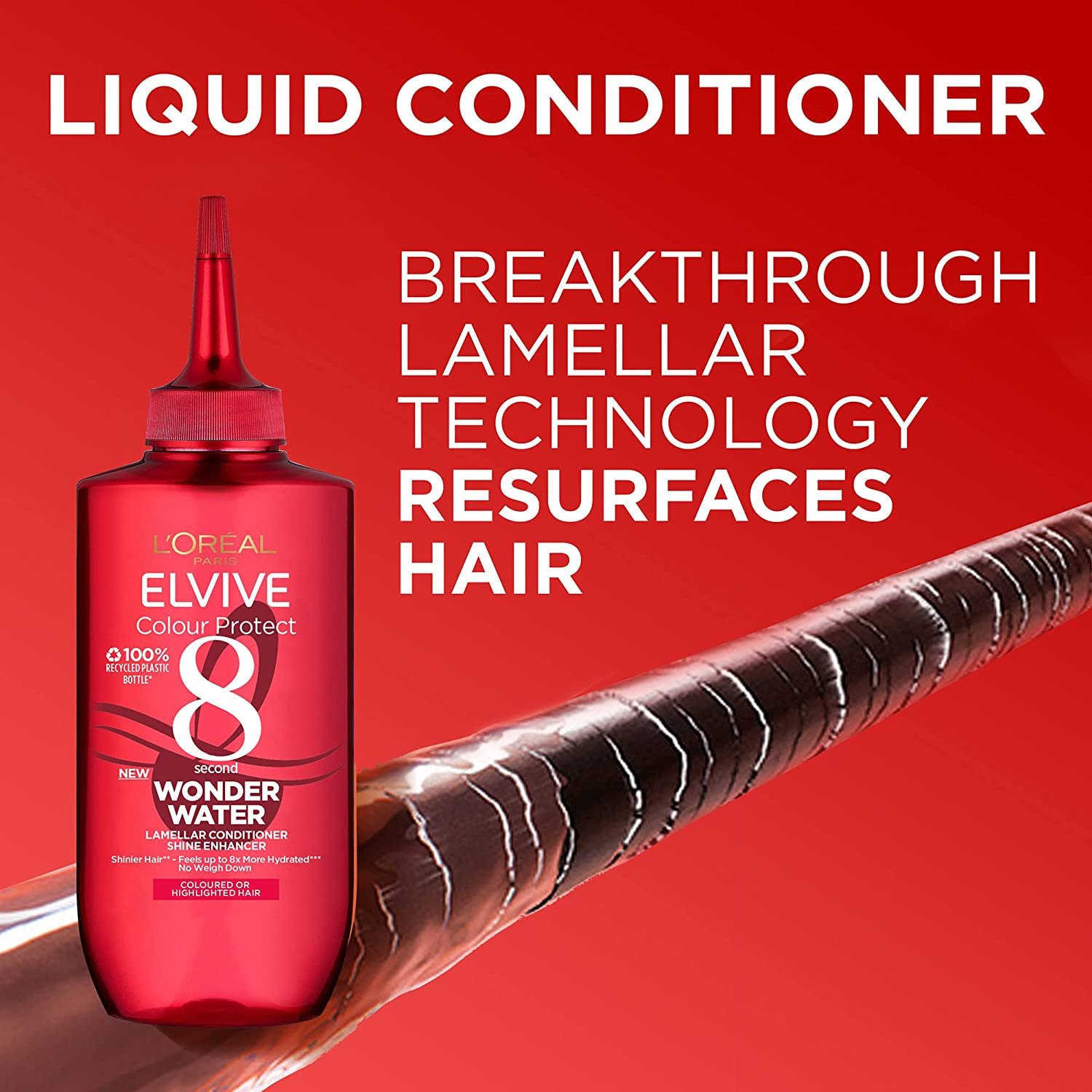 L'Oreal Paris Elvive Dream Lengths Wonder Water 200ml - Imagem 2