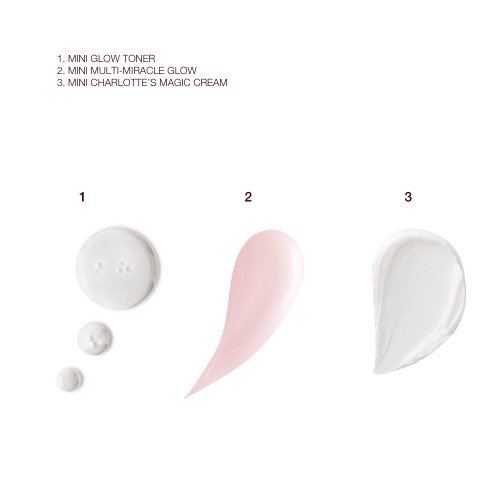CHARLOTTE TILBURY - CHARLOTTES CLEANSE, TONE & HYDRATE MINI TRIO SKINCARE KIT