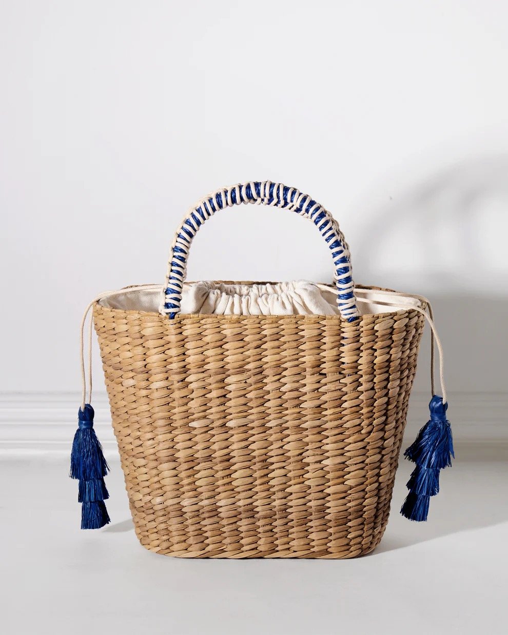 VIOLETTE_FR X LIKHÂ STRAW TOTE