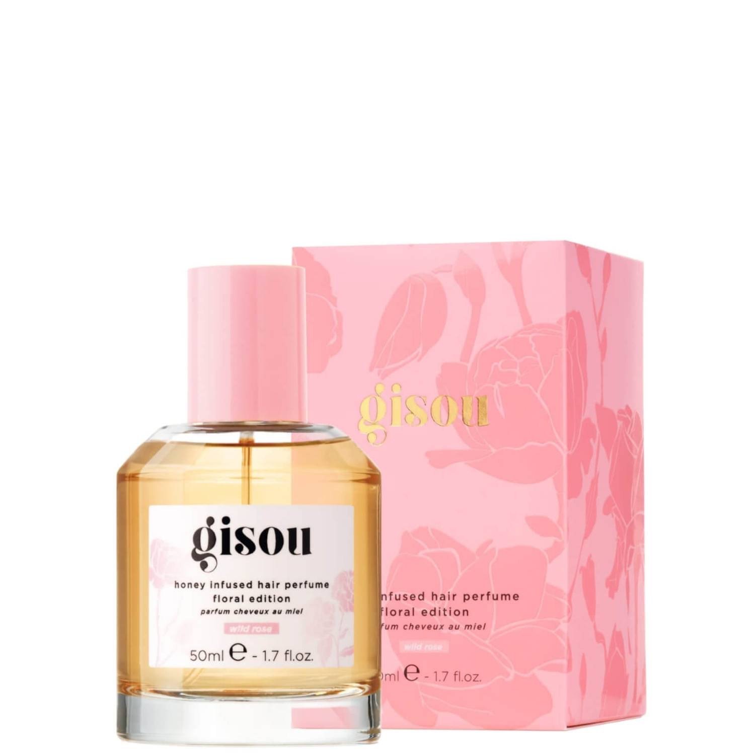 GISOU HONEY INFUSED HAIR PERFUME FLORAL EDITION 50ML - WILD ROSE - Imagem 2