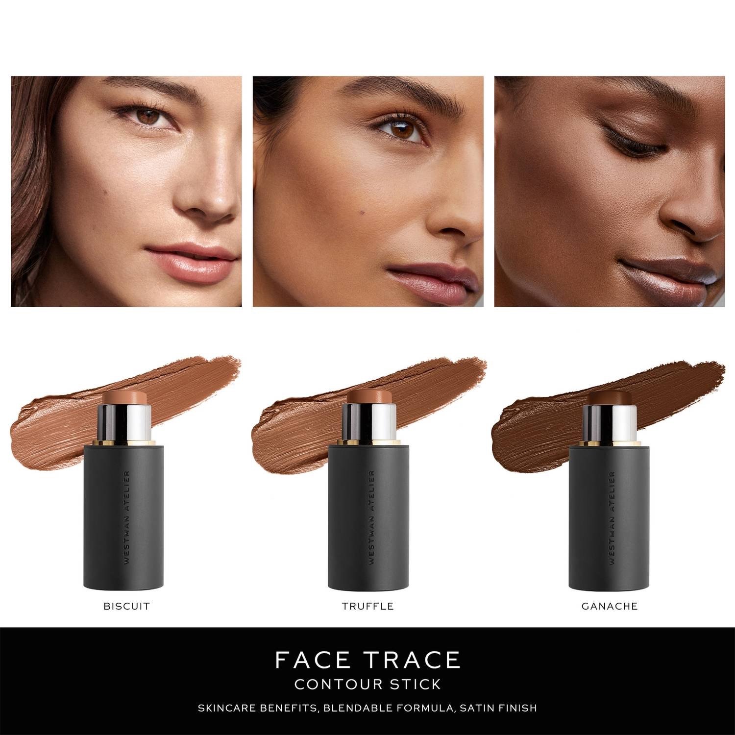 WESTMAN ATELIER PETITE FACE TRACE CONTOUR STICK 2.5G - Imagem 2