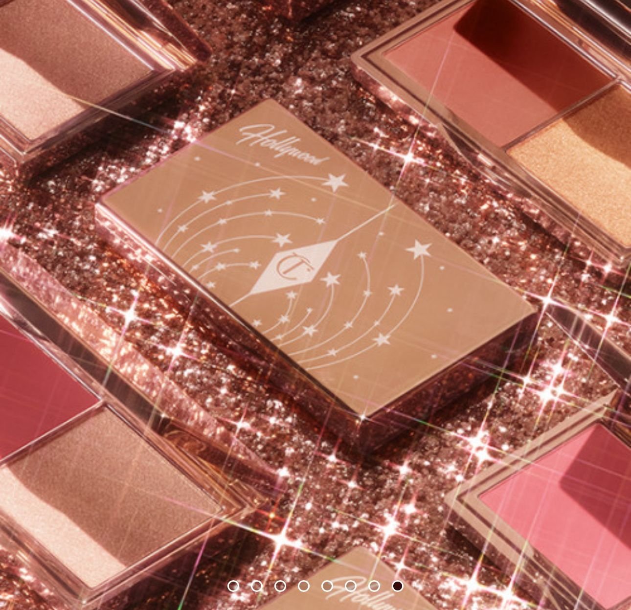 Charlotte Tilbury Hollywood Blush & Glow Glide Palette Tan to Deep