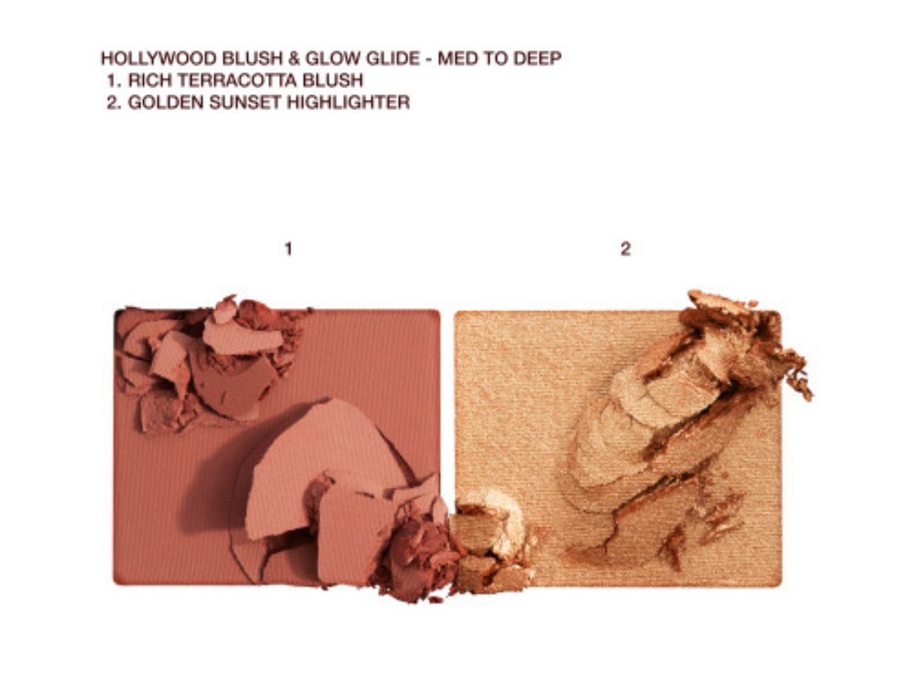 Charlotte Tilbury Hollywood Blush & Glow Glide Palette Tan to Deep - Imagem 2