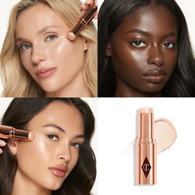 Charlotte Tilbury Unreal Highlighter Glazed Goddess - Imagem 3