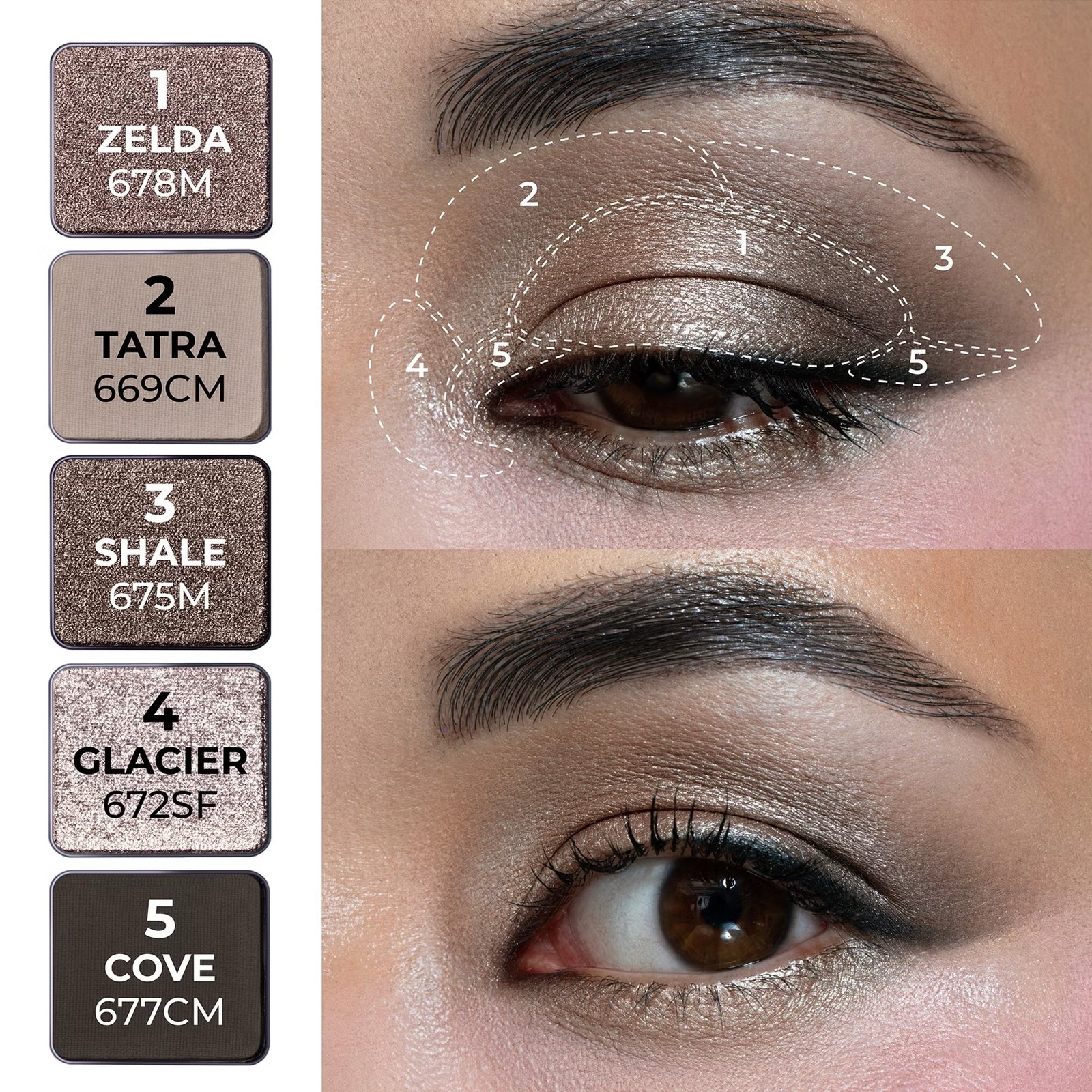 Natasha Denona I Need A Cool Eyeshadow Palette - Imagem 5