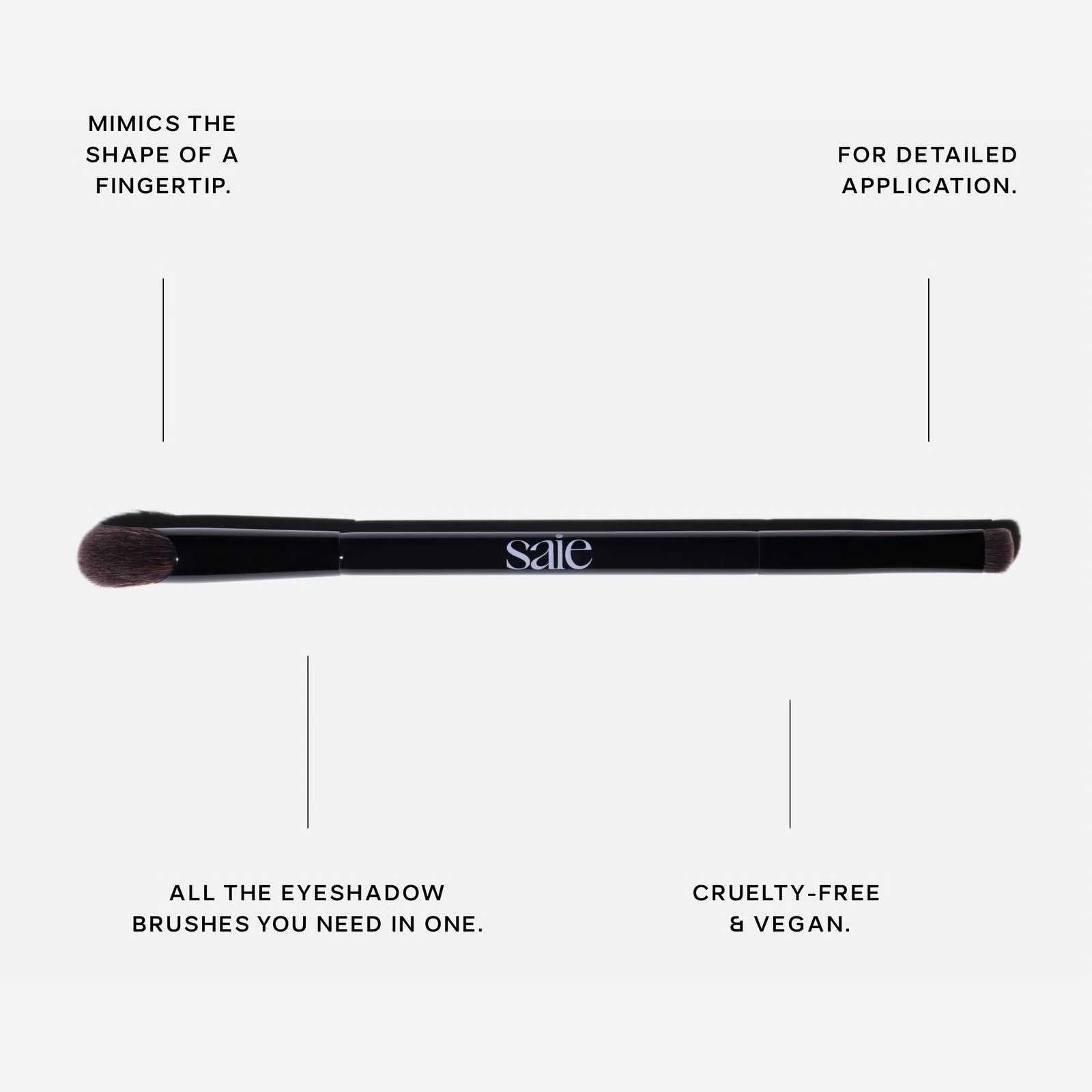 Saie The Double Eyeshadow Brush - Imagem 3