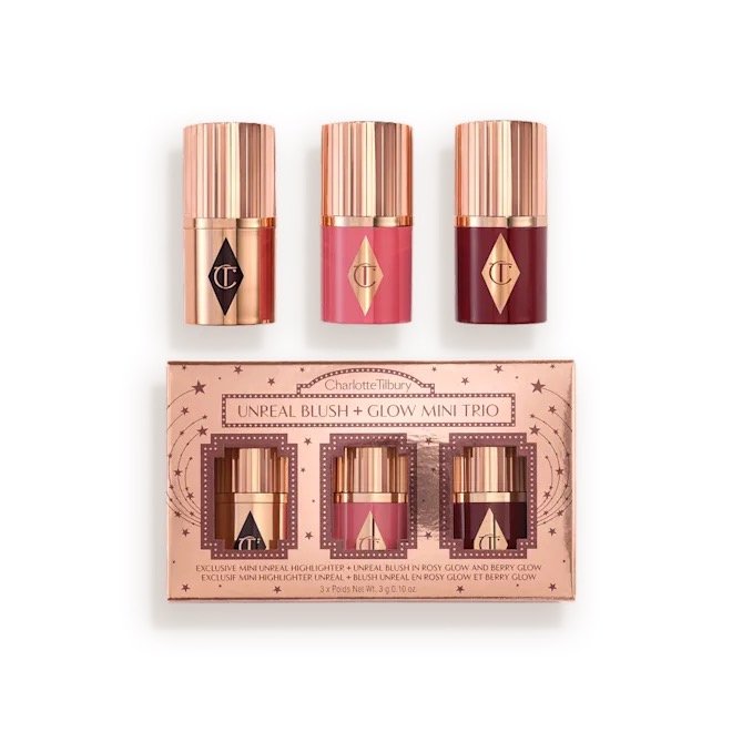 Charlotte Tilbury Unreal Blush + Glow Mini Trio - Imagem 2