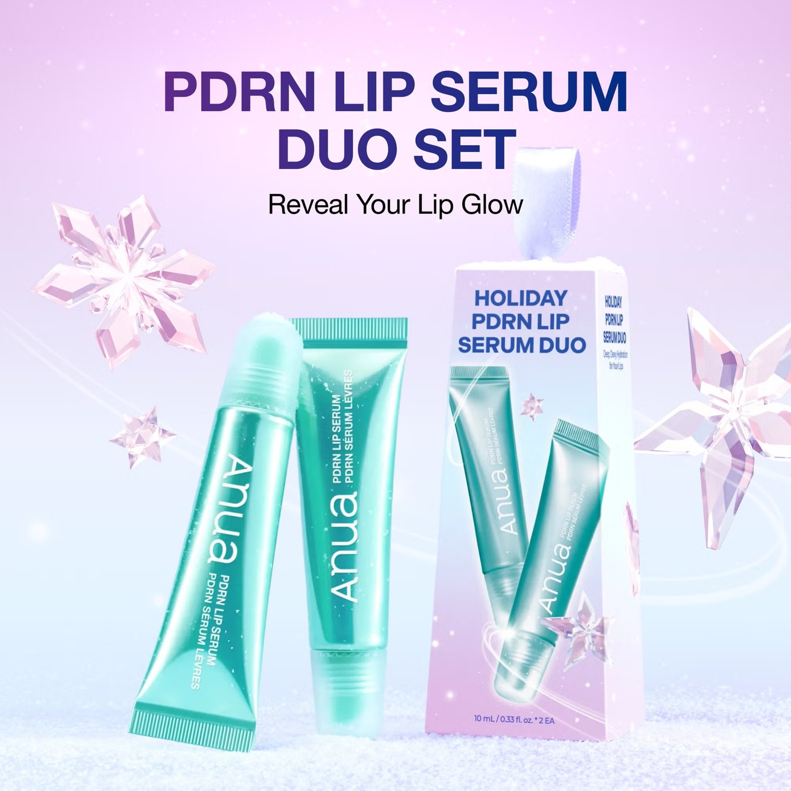 Anua Holiday Pdrn Lip Serum Duo - Imagem 2