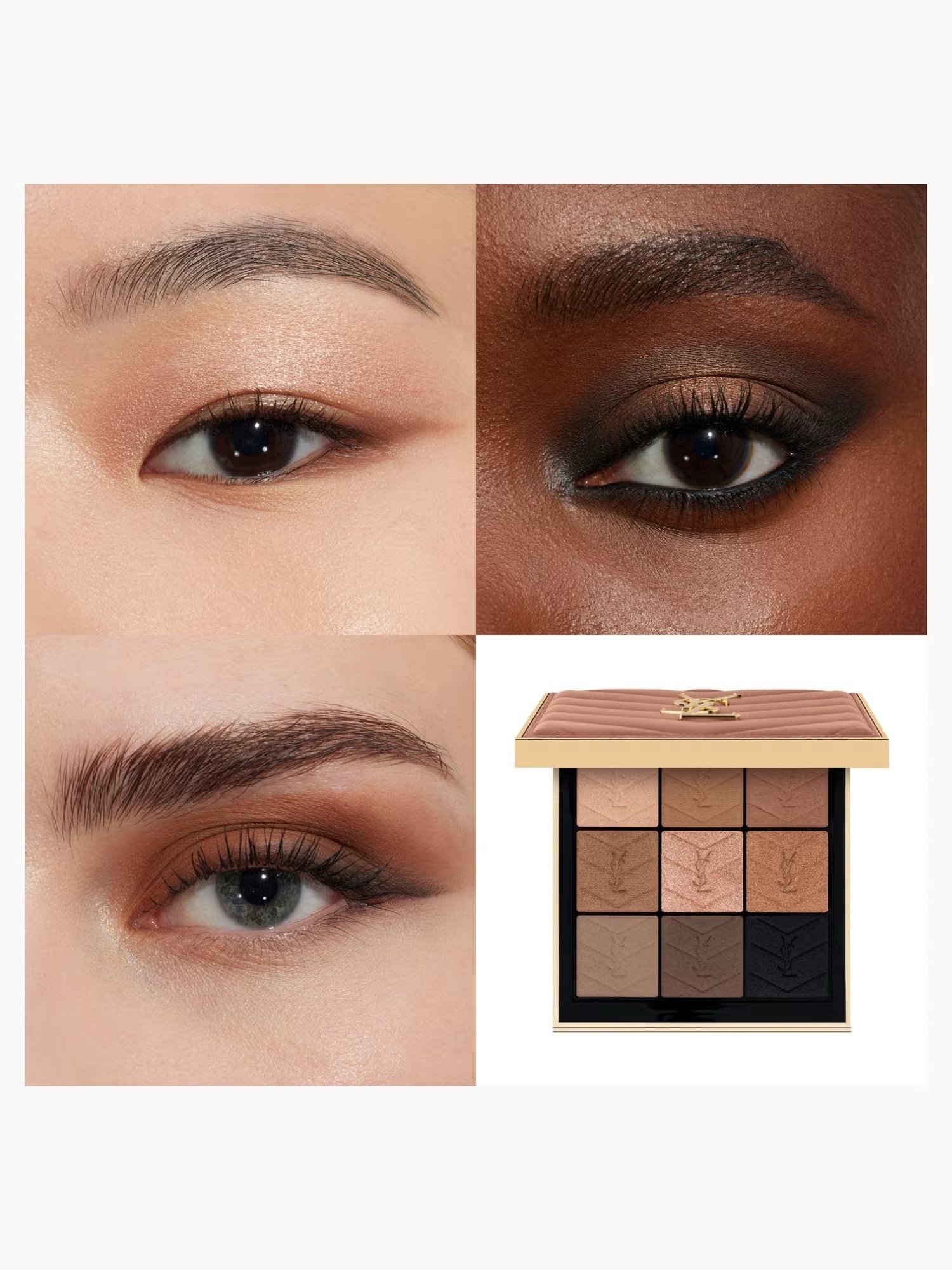 YVES SAINT LAURENT COUTURE MINI CLUTCH PALLET NUDE HOURS - Imagem 3
